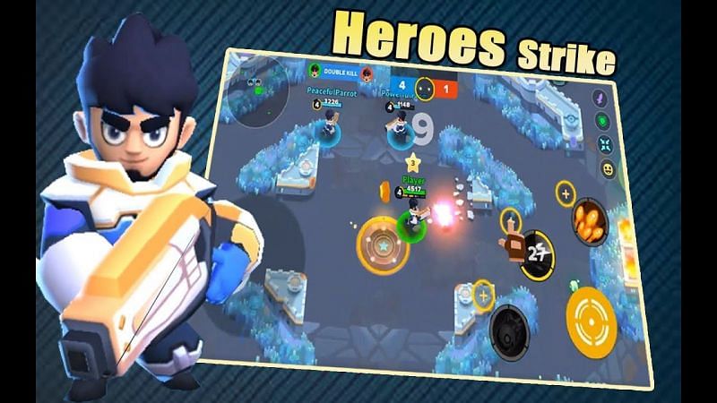 Heroes Strike Offline &ndash; MOBA &amp; Battle Royale (Image via Android Gaming with Ashraf, YouTube)