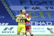 It could have been an easy win for Mumbai City FC if not for the resolute Peter Hartley. Courtesy: ISL