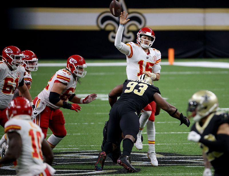 Will it be the Kansas City Chiefs v the New Orleans Saints in the Super Bowl?