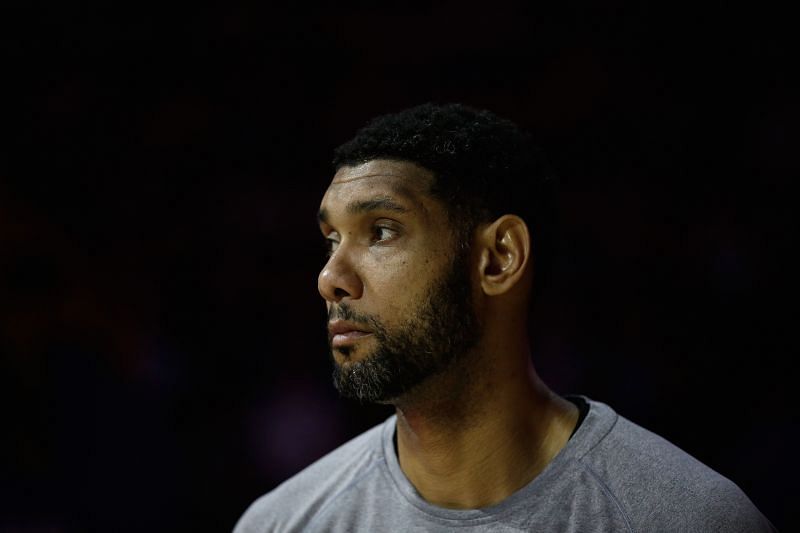 Tim Duncan won five NBA titles with the San Antonio Spurs.