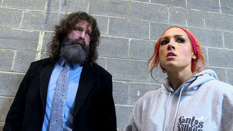 Becky Lynch has cited Mick Foley as a childhood idol