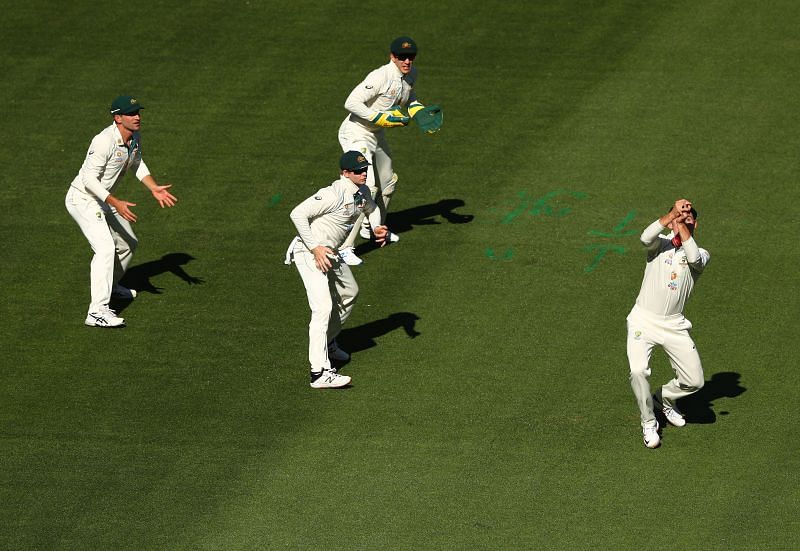 Marnus Labuschagne drops Shubman Gill