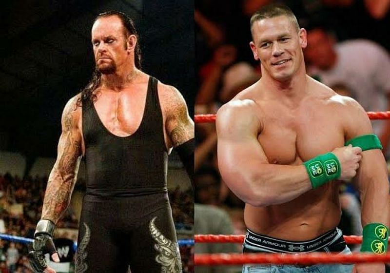 The Undertaker and John Cena