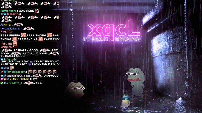 xQc&#039;s recent performance of Hey There Delilah proved to be a major surprise (Image via xQc/ Twitch)