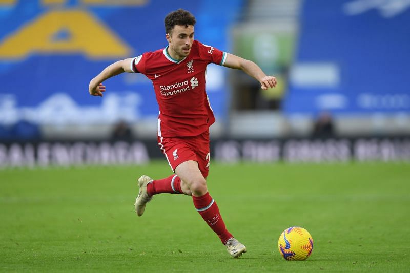 Diogo Jota has been in sensational form for Liverpool this season