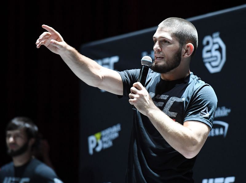 UFC 229 Khabib v McGregor: Open Workouts