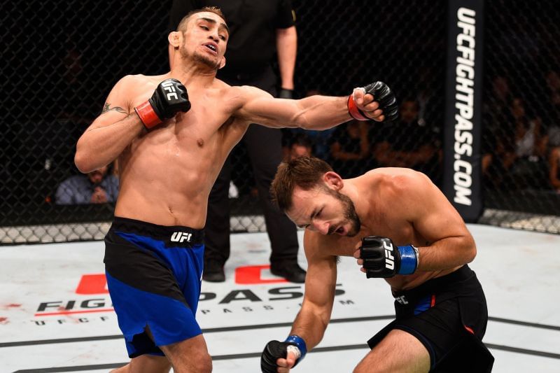 Tony Ferguson took some serious punishment at the hands of Lando Vannata in 2016.