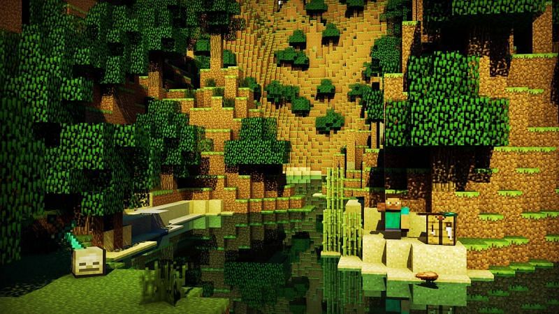 comprehensive showcase of the world&#039;s best Minecraft players. (Image via wallpapercave.com)
