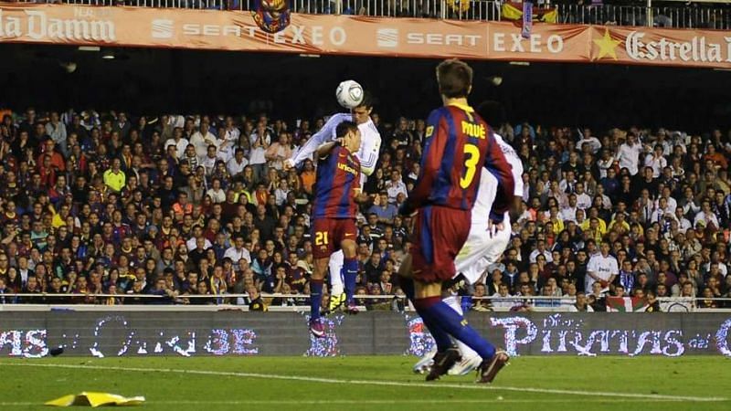 Cristiano Ronaldo ended Real Madrid&#039;s long wait for silverware with this goal.