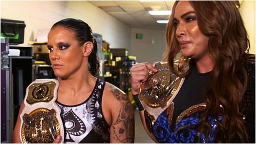 Shayna Baszler and Nia Jax