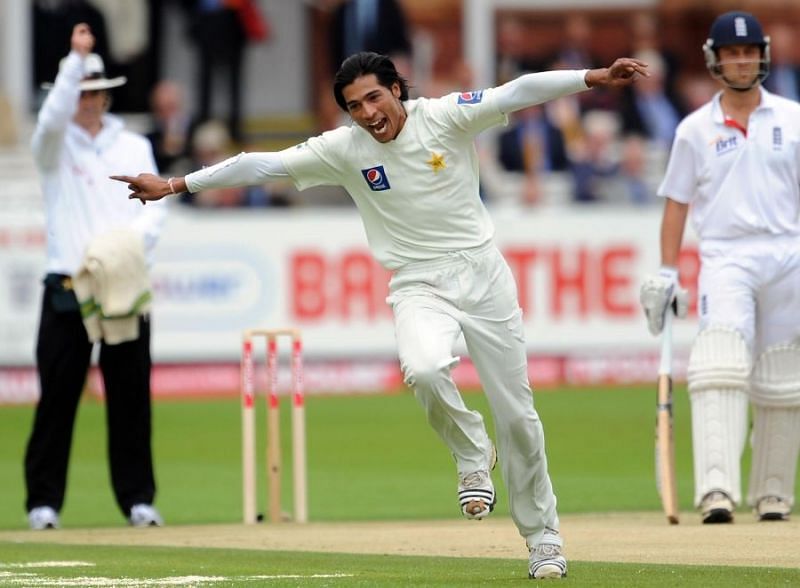 Mohammad Amir during the eventful tour to England