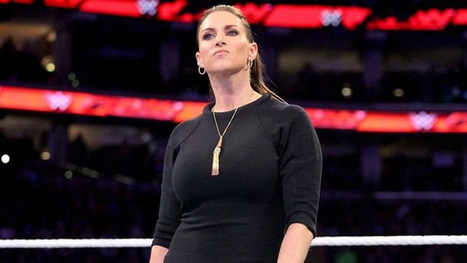 What Stephanie McMahon told Kurt Angle after they kissed each other in a backstage segment