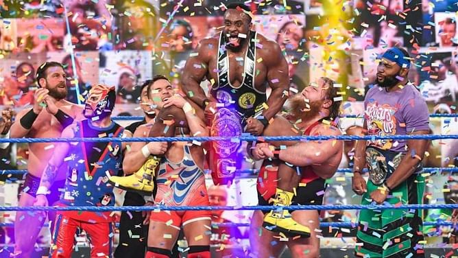 Big E crowned as the new Intercontinental Champion on SmackDown