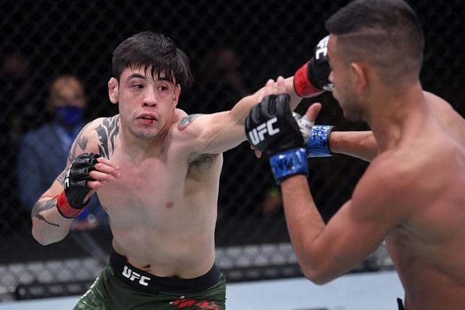 Brandon Moreno wants to "take everything" from Deiveson Figueiredo at UFC 256