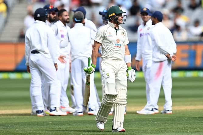 The last time an Australian scored a Test hundred against India was in 2017