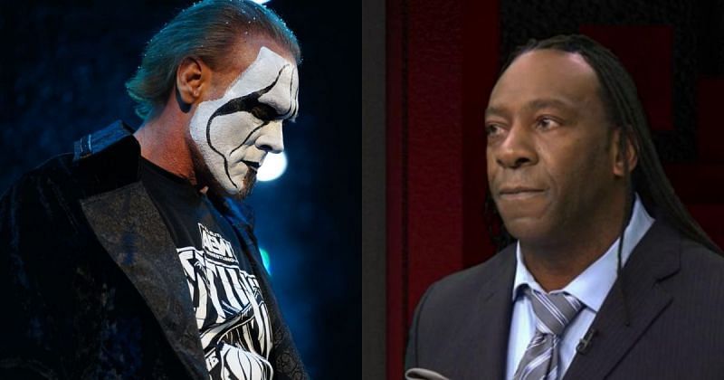 Sting and Booker T.