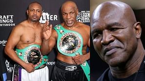 Mike Tyson advises Evander Holyfield to ditch his business associates so they can make a fight deal