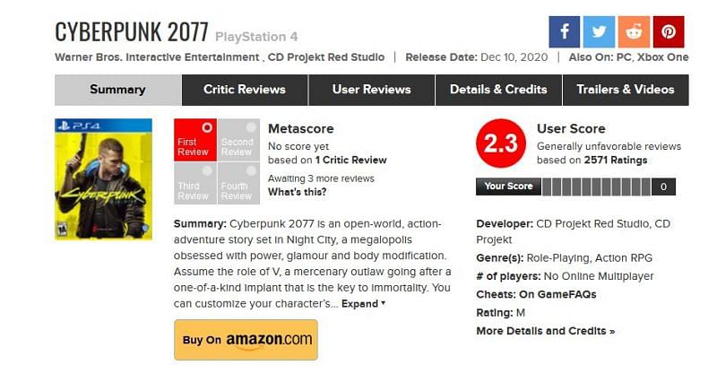 Image via metacritic.com