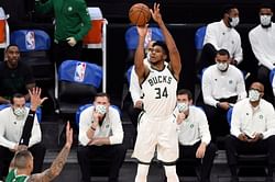 Golden State Warriors vs Milwaukee Bucks: Combined starting 5 featuring Giannis Antetokounmpo and Stephen Curry