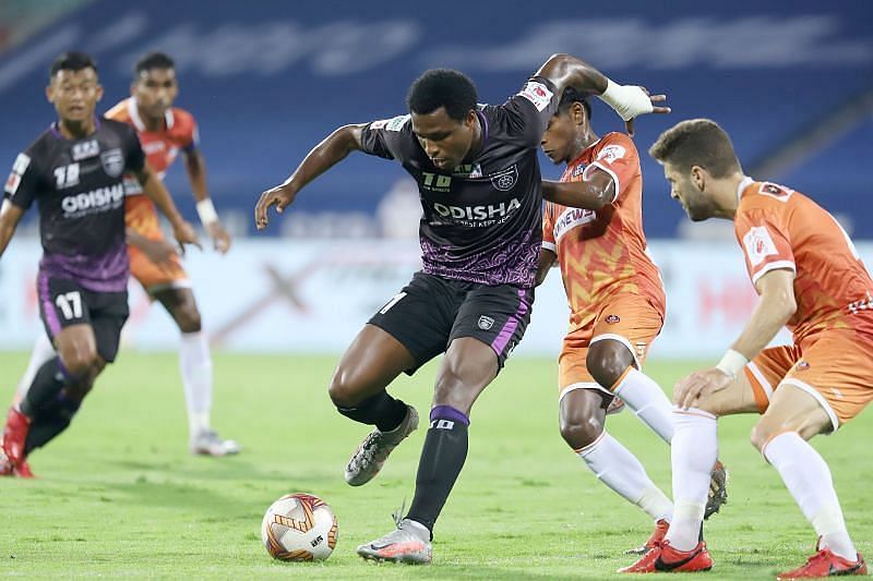 Diego Mauricio is a key player for the Odisha FC attack (Courtesy - ISL)