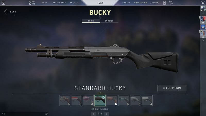Bucky Screengrab via Valorant Store
