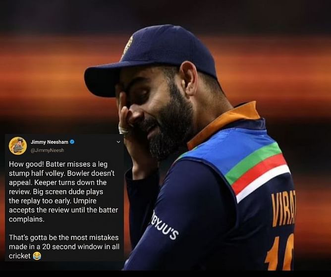 IND v AUS 2020: Twitterati has mixed reactions to Indian cricket team's missed DRS in 3rd T20I