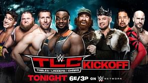 Big eight-man tag match announced for WWE TLC Kickoff show