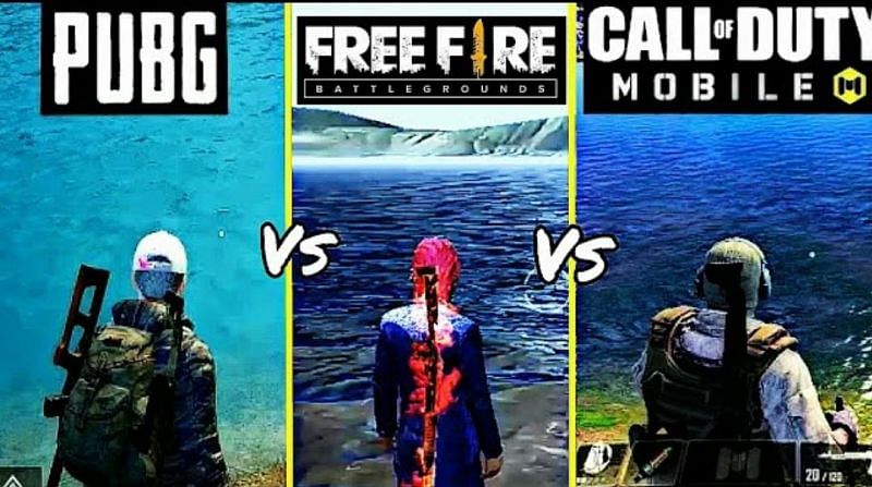 PUBG Mobile vs Free Fire vs COD Mobile: Which game's ...