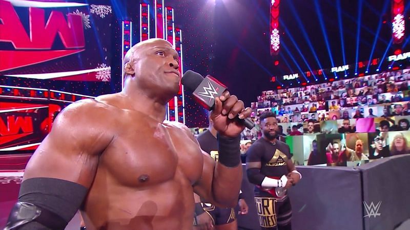 Lashley just announced his entry in the Royal Rumble!