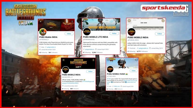 Many fake PUBG Mobile India Twitter handles have surfaced online.