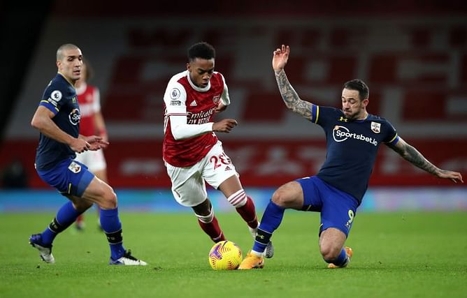 Arsenal 1-1 Southampton: Arsenal Player ratings as 10-man Gunners end a 4-game losing run at home | Premier League 2020-21
