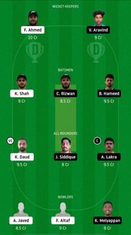 SHA v ECB Dream11 Suggestions