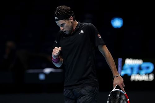 Dominic Thiem at the Nitto ATP Finals 2020