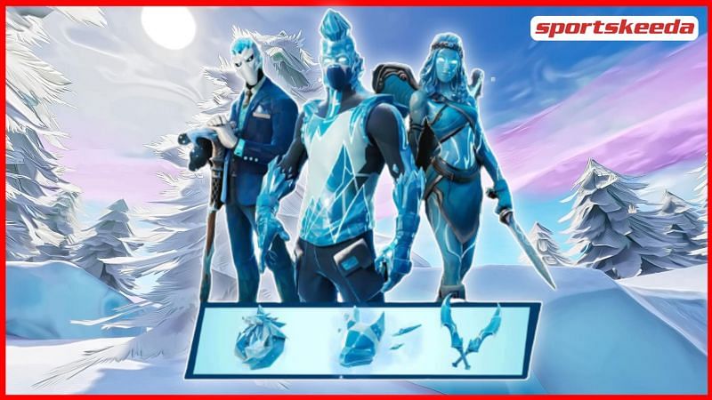 The Frost Legends Pack came to Fortnite as a part of the Fortnite 15.10 update (Image via Sportskeeda)