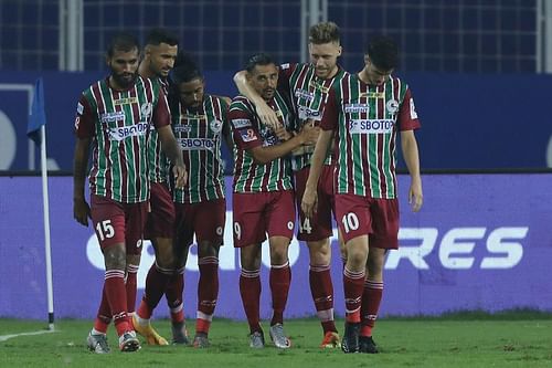 ATK Mohun Bagan ended Bengaluru FC's unbeaten run (Image courtesy: ISL)