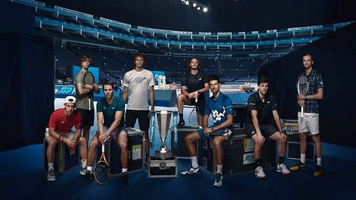 Novak Djokovic, Rafael Nadal, Dominic Thiem and the rest of the top 8 players at the ATP Finals