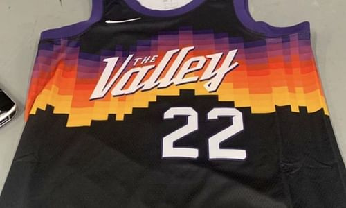 Phoenix Suns' NBA new city edition jerseys 2021