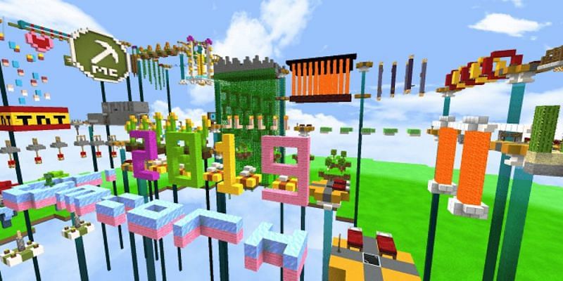 Planet Parkour Map 1.16.5 for Minecraft 