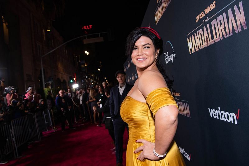 Gina Carano at the Premiere Of Disney+&#039;s &quot;The Mandalorian&quot;