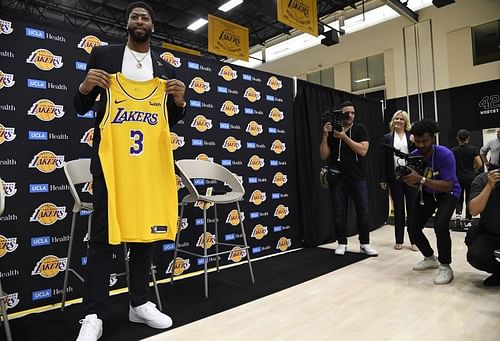 Los Angeles Lakers Introduce Anthony Davis