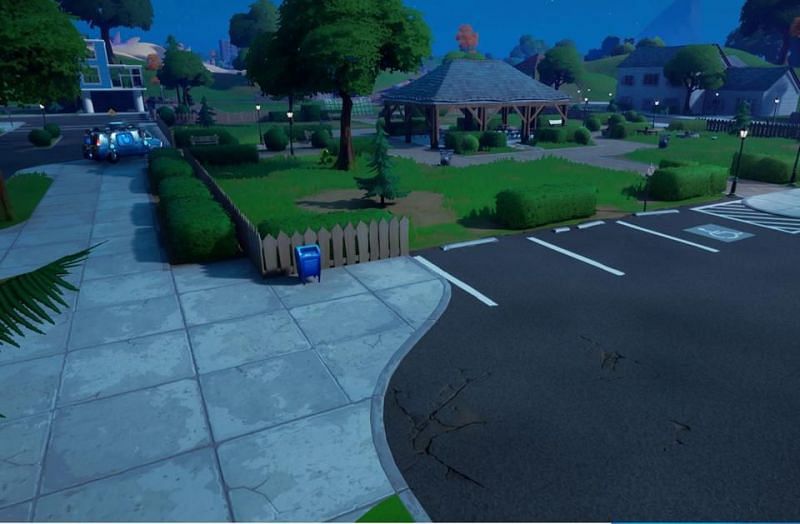 Pleasant Park is the location of the first clue for this challenge. (Image via Epic Games)