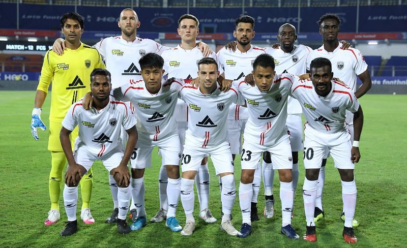 NorthEast United FC team photo