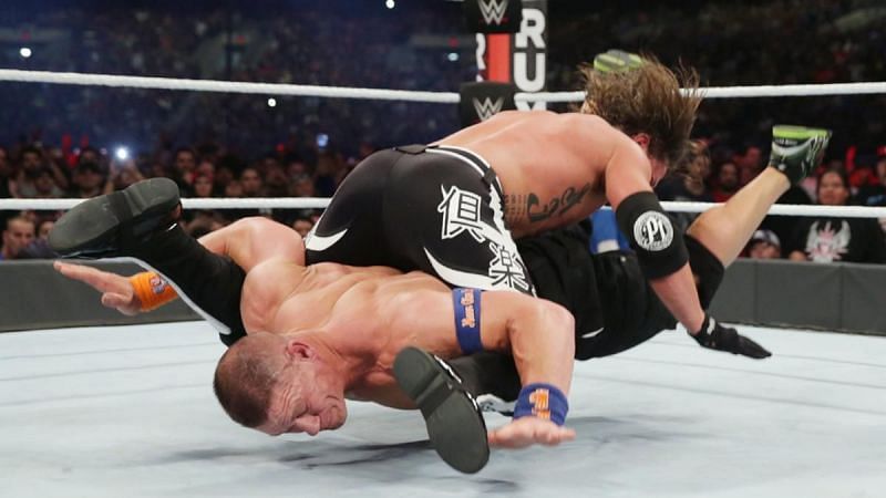 AJ Styles and John Cena