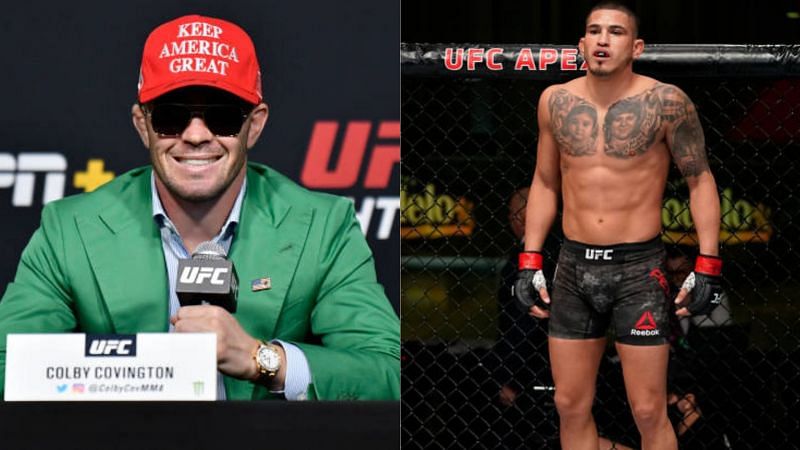 Colby Covington (L) and Anthony Pettis (R)