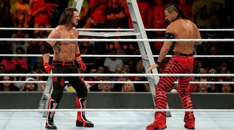 Nakamura faced AJ Styles for the WWE Championship in 2018