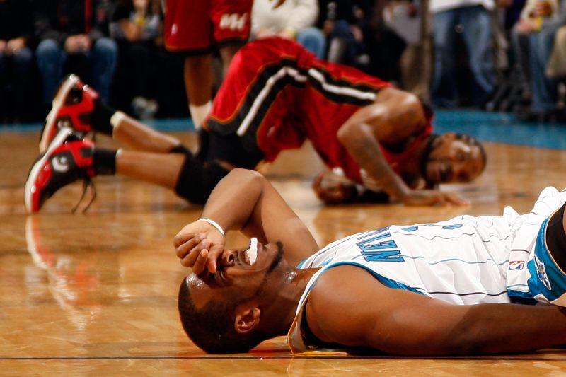 CP3 with the New Orleans Hornets.