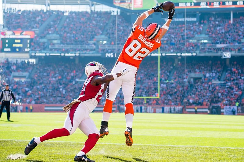 Gary Barnidge with the Cleveland Browns