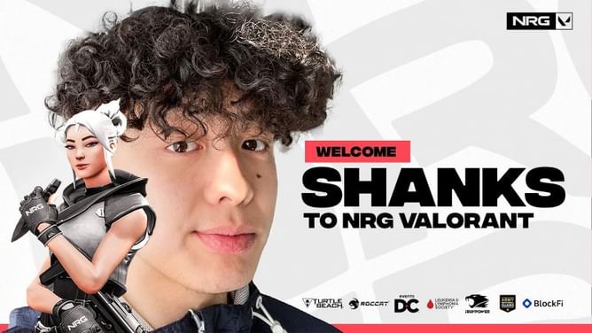 After Dignitas exit, Shanks joins the NRG Valorant roster