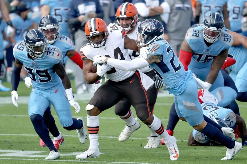 Browns score vs Titans live game updates