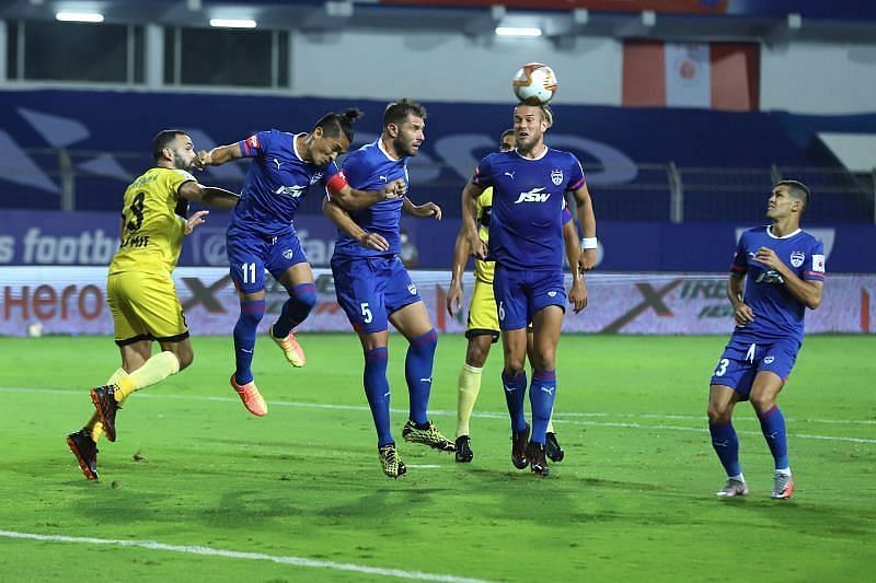 Bengaluru FC in action during this season&#039;s ISL (Courtesy - ISL)